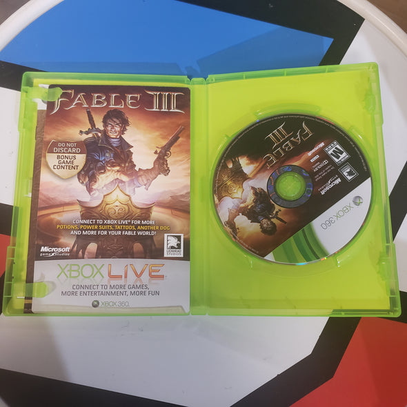 Microsoft Xbox 360 Fable 3 Console Game R19550
