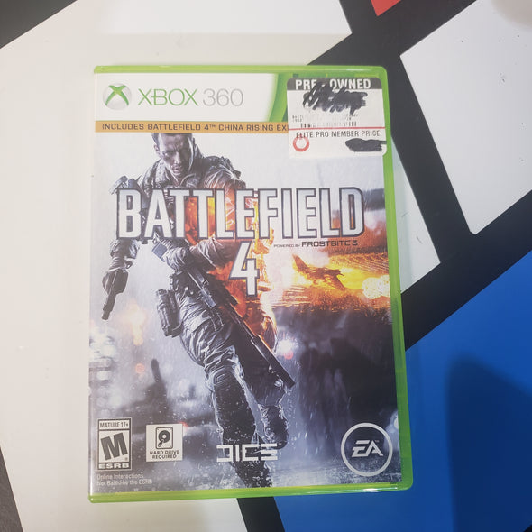 Microsoft Xbox 360 Battlefield 4 Console Game R19559