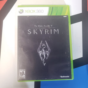 Microsoft Xbox 360 Skyrim The Elder Scrolls 5 Console Game R19548