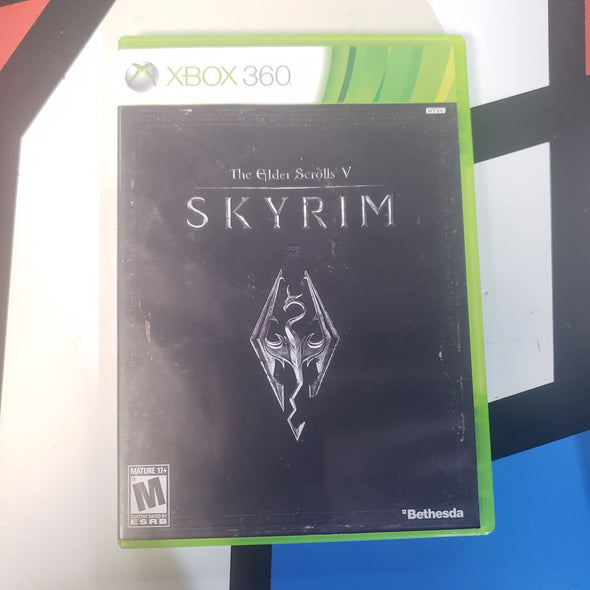 Microsoft Xbox 360 Skyrim The Elder Scrolls 5 Console Game R19548