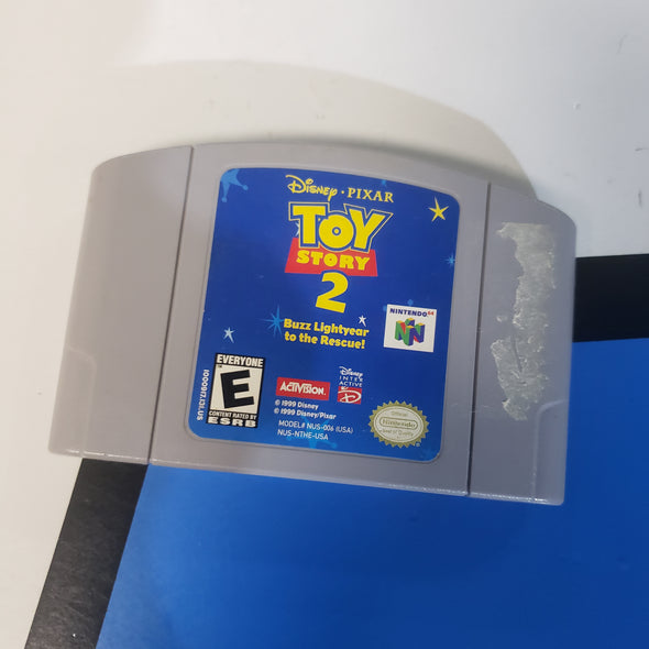 Nintendo N64 Toy Story 2 Buzz Lightyear To The Rescue Console Game Cartridge Disney Pixar R16319
