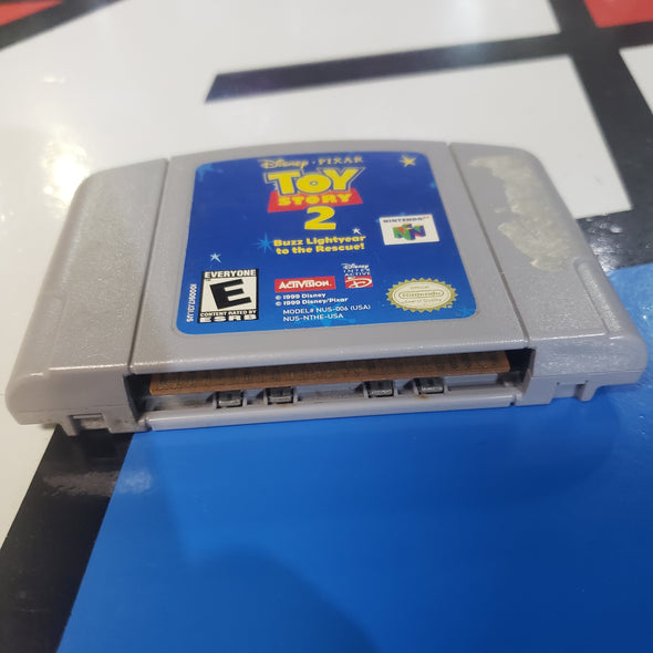 Nintendo N64 Toy Story 2 Buzz Lightyear To The Rescue Console Game Cartridge Disney Pixar R16319