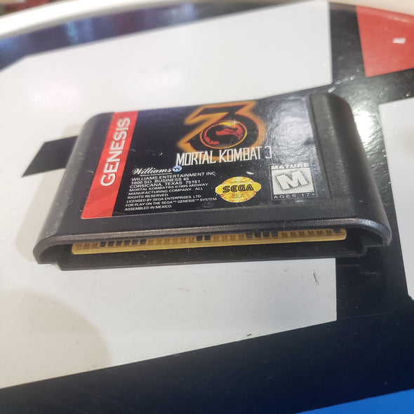 Sega Genesis Mortal Kombat 3 III Console Game Cartridge R4571