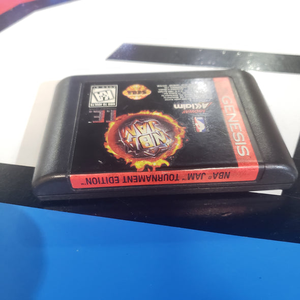 Sega Genesis NBA Jam T.E. Tournament Edition Game Cartridge Basketball R19562