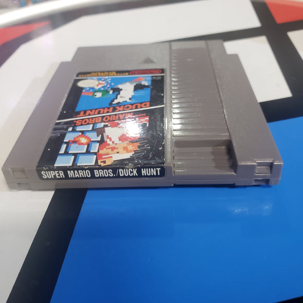 Nintendo NES Super Mario Bros. / Duck Hunt Nintendo Entertainment System Console Game Cartridge Zapper R3057