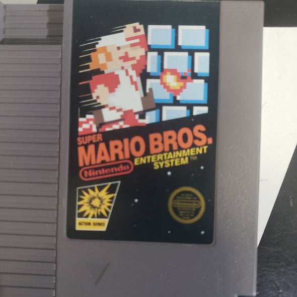 Nintendo NES Super Mario Bros. 5-Screw Variant Nintendo Entertainment System Console Game Cartridge R9924