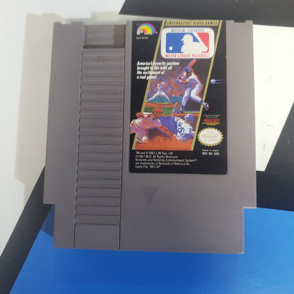Nintendo NES Major League Baseball  Nintendo Entertainment System Console Game Cartridge  R4766