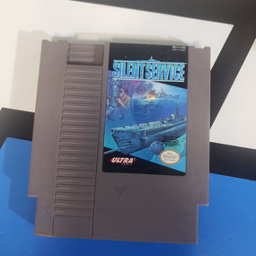 Nintendo NES Silent Service Nintendo Entertainment System Console Game Cartridge  R1933