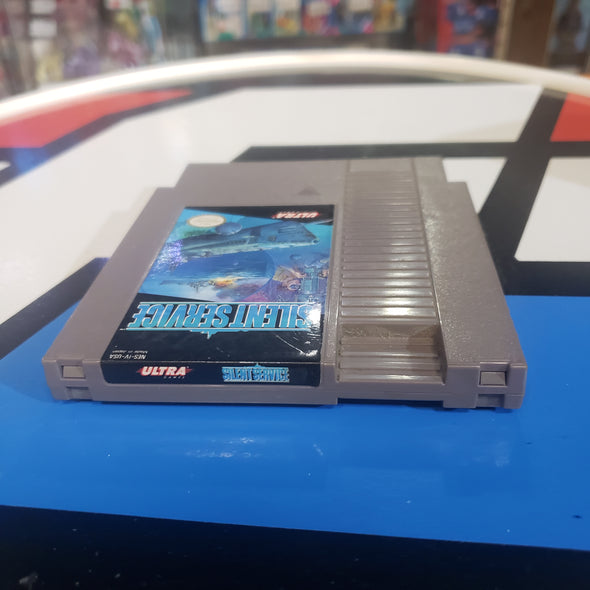 Nintendo NES Silent Service Nintendo Entertainment System Console Game Cartridge  R1933