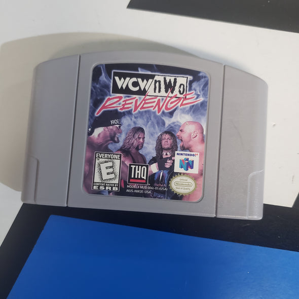 Nintendo N64 WCW / nWo Revenge Console Game Cartridge Wrestling R1131