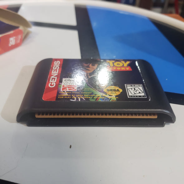 Sega Genesis Toy Story Console Game Cartridge Cardboard Retail Box R19377