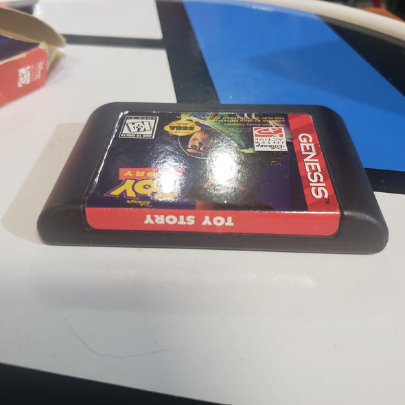 Sega Genesis Toy Story Console Game Cartridge Cardboard Retail Box R19377