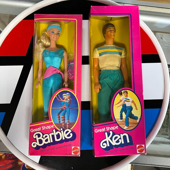 Vintage 1983 Great Shape Barbie & Ken Set R 16065