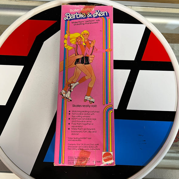 Vintage 1980 Roller Skating Barbie & Ken Set R 16066