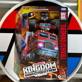 Hasbro Transformers Leader Class Optimus Prime Kingdom War for Cybertron Trilogy R16126