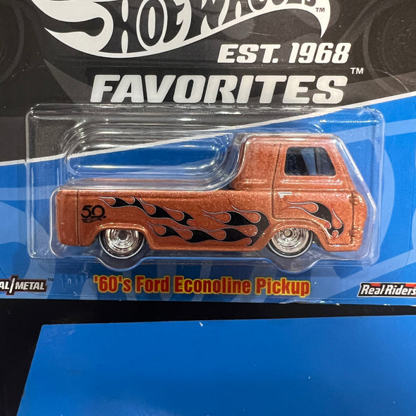 Hot Wheels 50th 60's Ford Econoline Pickup R 16214