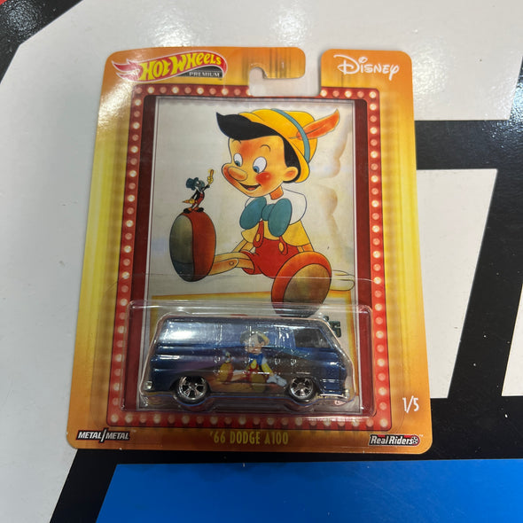 Hot Wheels Disney 1/5 Pinocchio '66 Dodge A100 R 16215