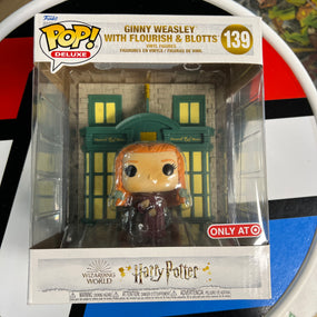 Funko Pop Deluxe 139 Harry Potter Ginny Weasley With Flourish & Blotts Target Exclusive R16276