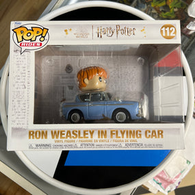 Funko Pop Rides 112 Harry Potter  Ron Weasley In Flying Car R16310