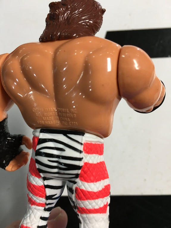 WWF Hasbro Series 3 Brutus "The Barber" Beefcake With Beefcake Flattop! 1992 Wrestling Action Figure R13698