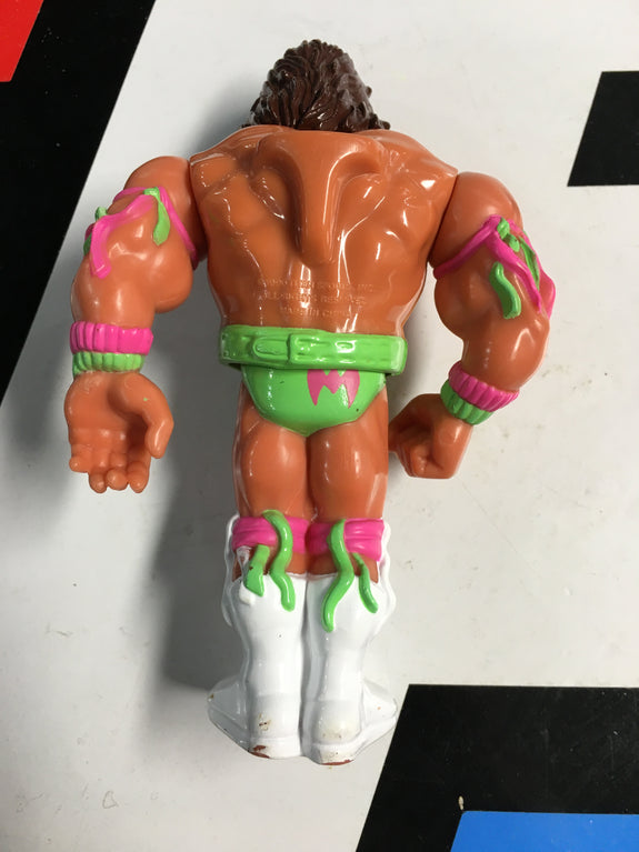 WWF Hasbro Series 1 Ultimate Warrior With Ultimate Smash! 1990 Wrestling Action Figure R13649