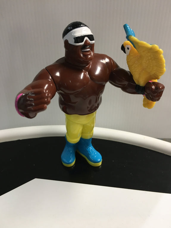 WWF Hasbro Series 3 Koko B. Ware With Bird Man Bounce! 1992 Wrestling Action Figure R16405