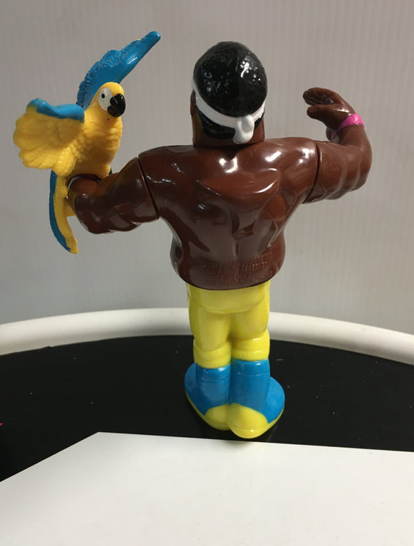 WWF Hasbro Series 3 Koko B. Ware With Bird Man Bounce! 1992 Wrestling Action Figure R16405