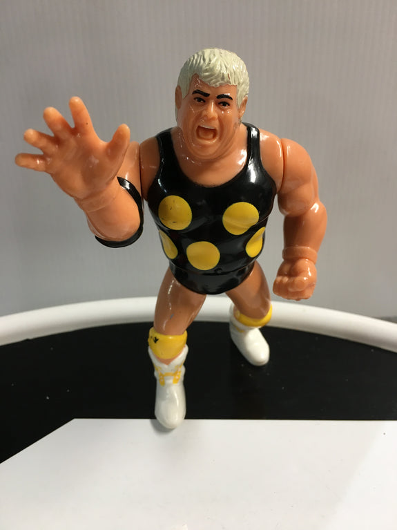 WWF Hasbro Series 3 Dusty Rhodes With Dust Buster! 1991 Wrestling Action Figure R6657