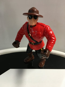 WWF Hasbro Series 5 Mountie With Mountie Mash! 1993 Wrestling Action Figure R5746