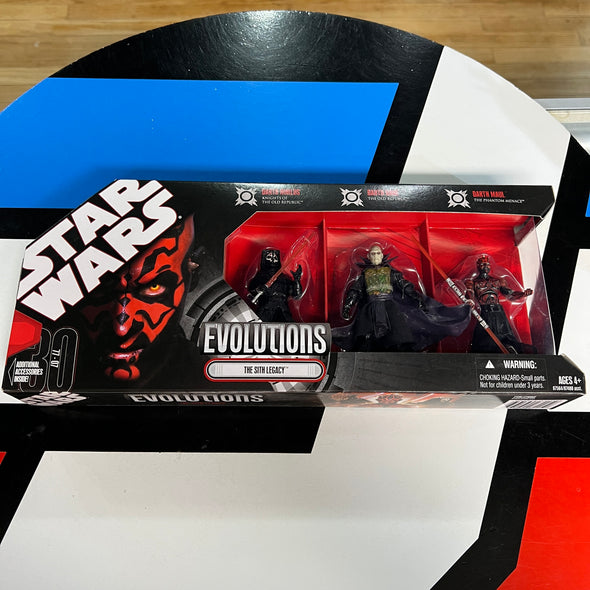 Star Wars 30th Evolutions Sith Legacy 3 Pack R 15402