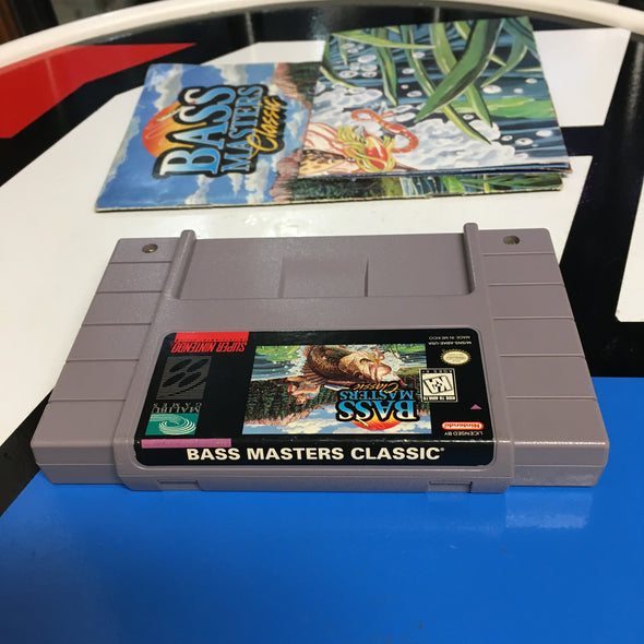 Nintendo SNES Bass Masters Classic Super Nintendo Entertainment System R18332
