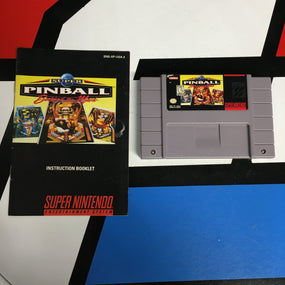 Nintendo SNES Super Pinball Behind The Mask Super Nintendo Entertainment System R18333