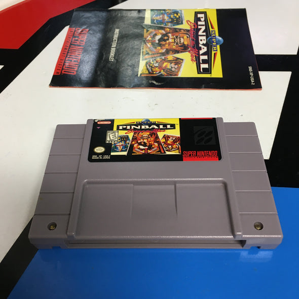 Nintendo SNES Super Pinball Behind The Mask Super Nintendo Entertainment System R18333