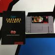 Nintendo SNES Super Caesars Palace Super Nintendo Entertainment System R18334