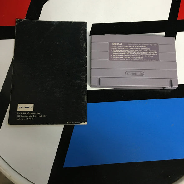 Nintendo SNES True Golf Classics: Waialae Country Club Golf Super Nintendo Entertainment System R18324