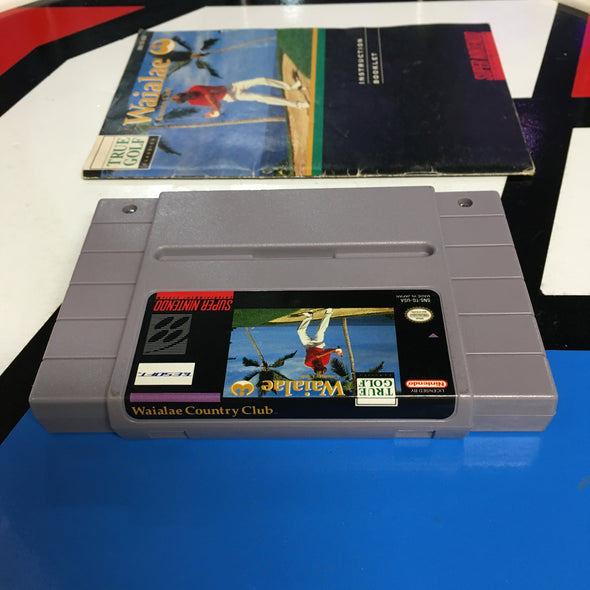 Nintendo SNES True Golf Classics: Waialae Country Club Golf Super Nintendo Entertainment System R18324