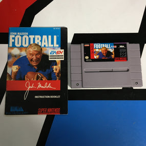 Nintendo SNES John Madden Football Super Nintendo Entertainment System R18323