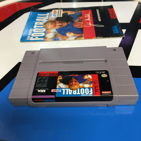 Nintendo SNES John Madden Football Super Nintendo Entertainment System R18323