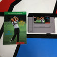 Nintendo SNES Jack Nicklaus Golf Super Nintendo Entertainment System R18329