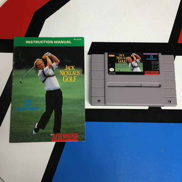 Nintendo SNES Jack Nicklaus Golf Super Nintendo Entertainment System R18329