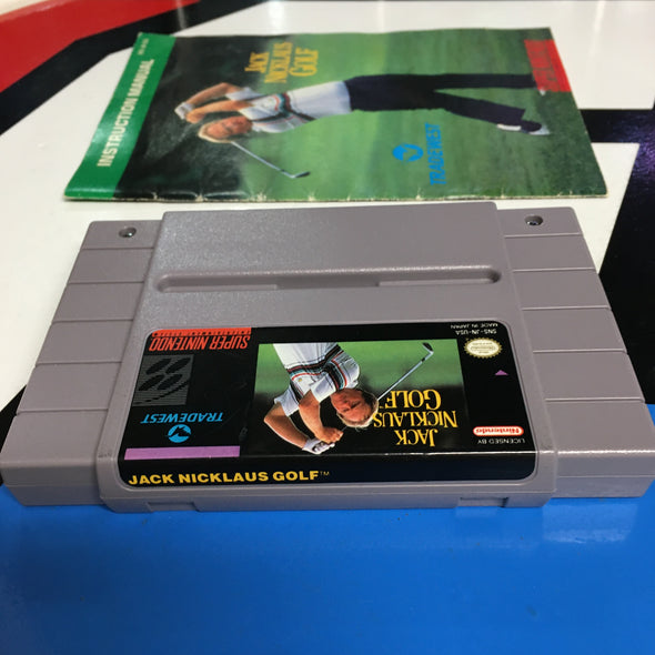 Nintendo SNES Jack Nicklaus Golf Super Nintendo Entertainment System R18329