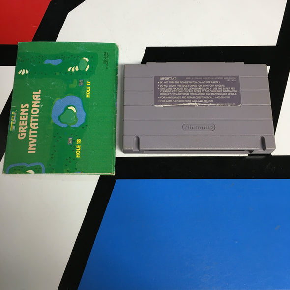 Nintendo SNES Hole In One Golf Super Nintendo Entertainment System R18328
