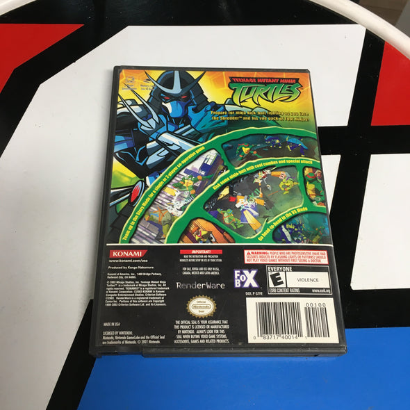 Nintendo GameCube Teenage Mutant Ninja Turtles R18414