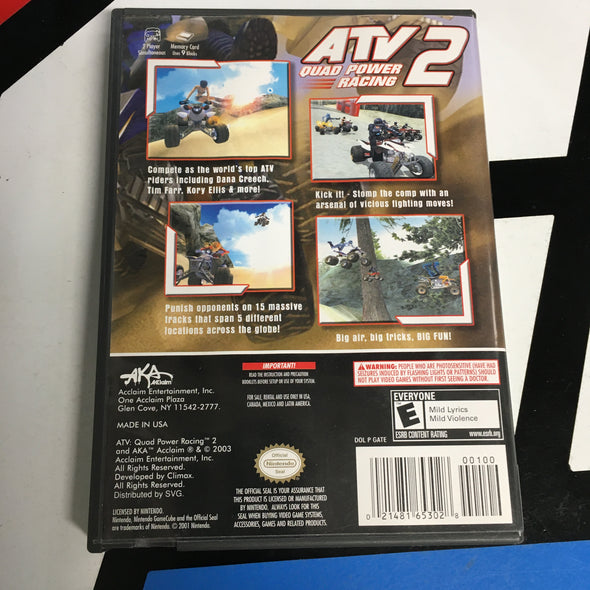 Nintendo GameCube ATV Quad Power Racing R18418