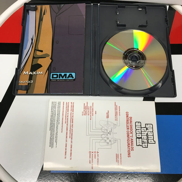 PlayStation PS2 Grand Theft Auto 3 III Greatest Hits R2631