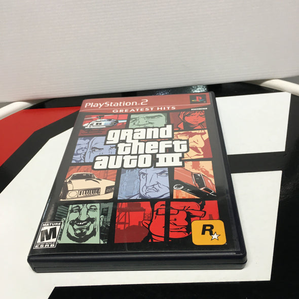 PlayStation PS2 Grand Theft Auto 3 III Greatest Hits R2631