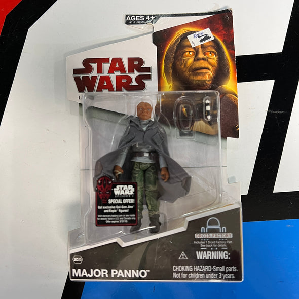 Hasbro Star Wars Legacy Major Panno w/ R5-D7 Droid Parts R 15487