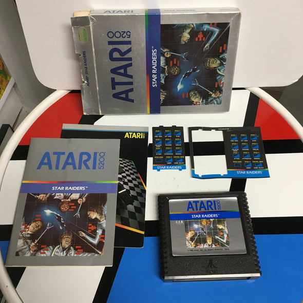 Atari 5200 CIB Star Raiders Complete In Box R17464