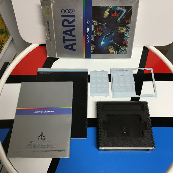 Atari 5200 CIB Star Raiders Complete In Box R17464