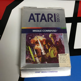 Atari 5200 CIB Missile Command Complete In Box R17463